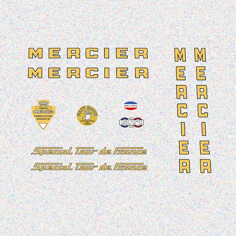 Mercier Set 505-Bicycle Decals