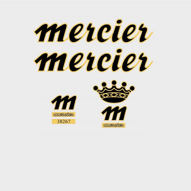 Mercier Set 800-Bicycle Decals