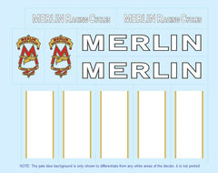 Merlin SET 1-Bicycle Decals