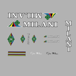 Milani Set 751-Bicycle Decals
