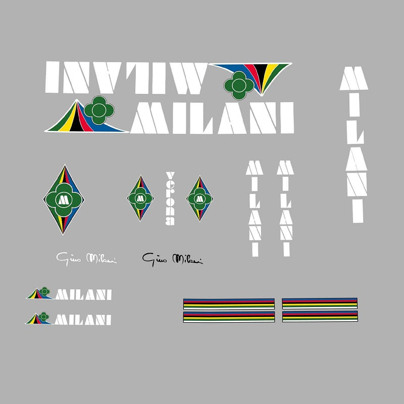Milani Set 801-Bicycle Decals