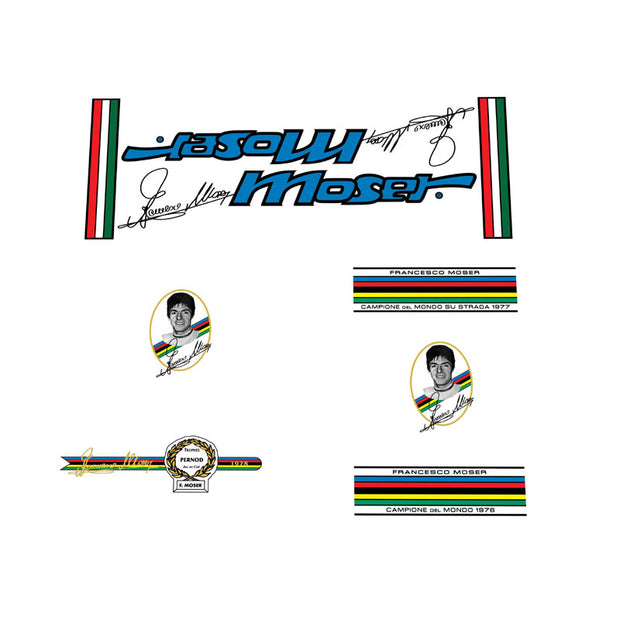 Moser Set 10-Bicycle Decals