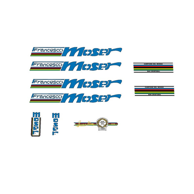 Moser Set 17-Bicycle Decals