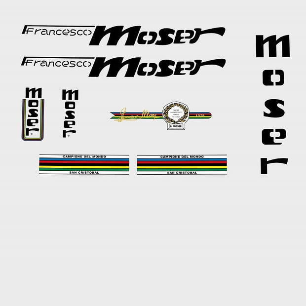 Moser Set 1-Bicycle Decals