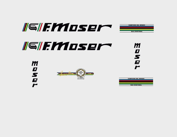 Moser Set 0025 | Bicycle Decals