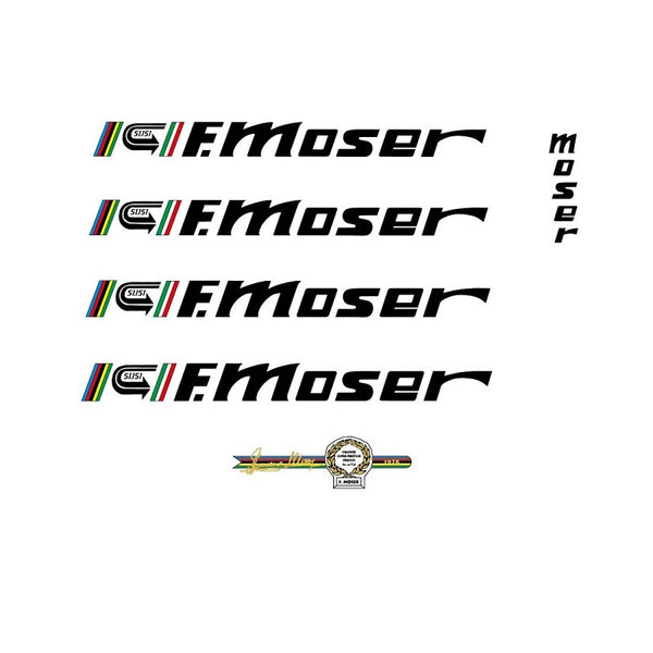 Moser Set 30-Bicycle Decals