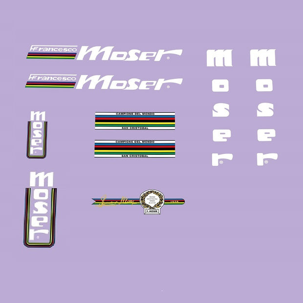 Moser Set 325-Bicycle Decals