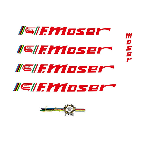 Moser Set 33-Bicycle Decals