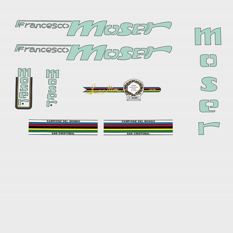 Moser Set 5-Bicycle Decals