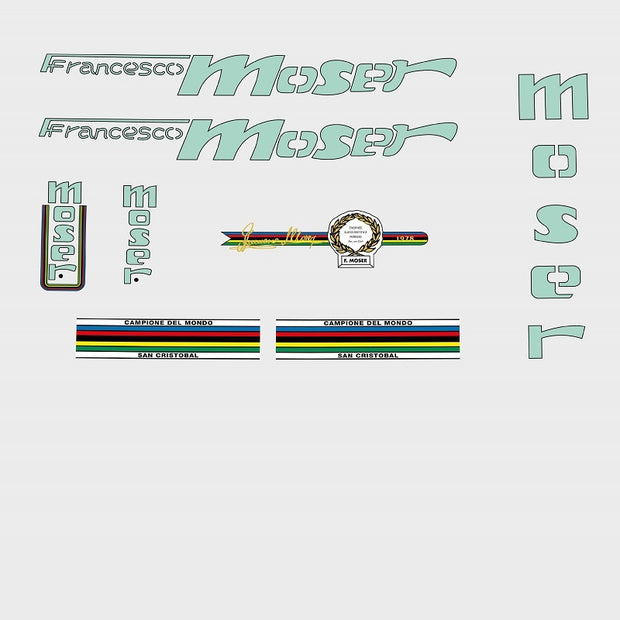 Moser Set 5-Bicycle Decals