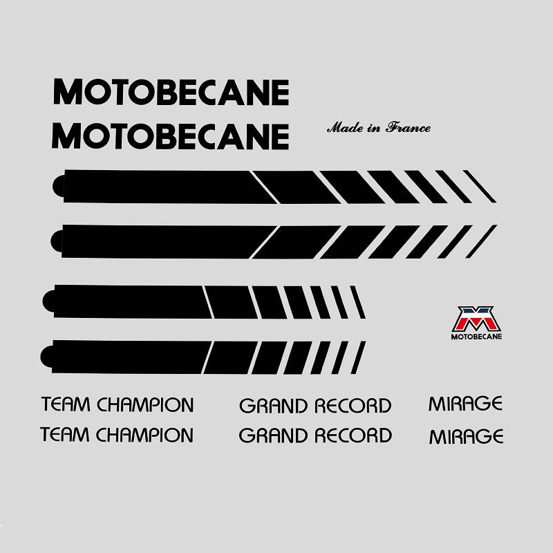 Motobecane Set 506-Bicycle Decals