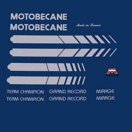 Motobecane Set 508-Bicycle Decals