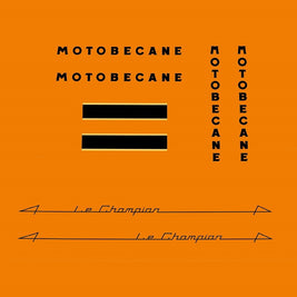 Motobecane Set 550-Bicycle Decals