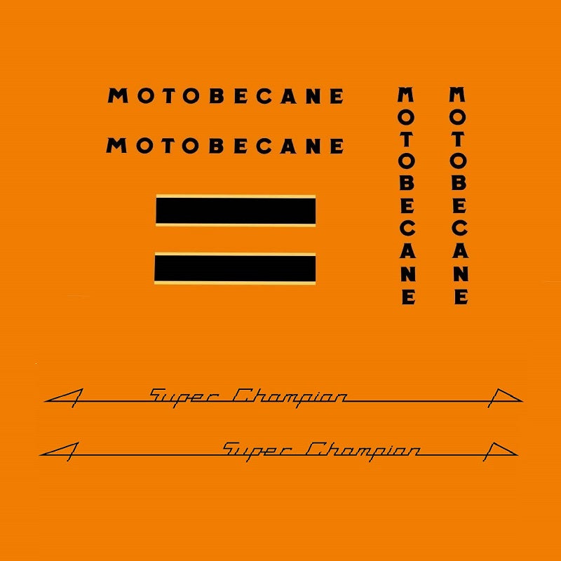 Motobecane Set 552-Bicycle Decals