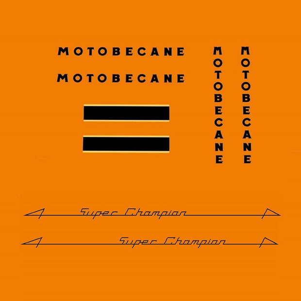 Motobecane Set 552-Bicycle Decals