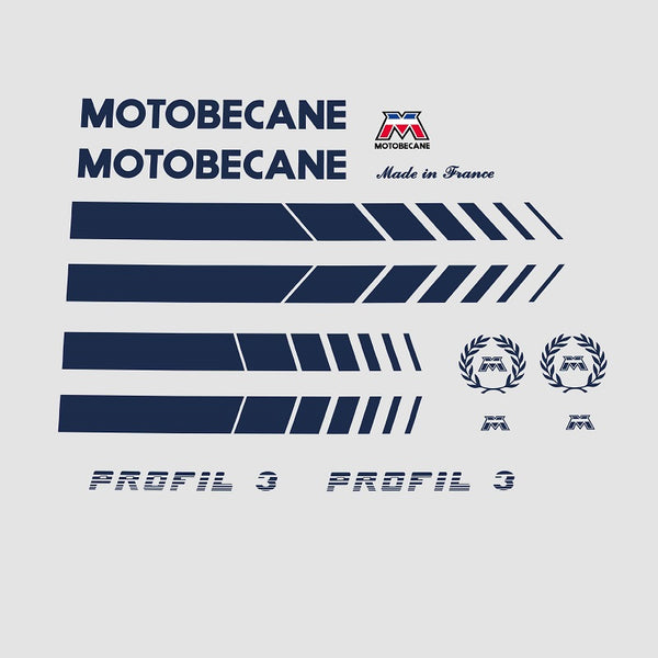 Motobecane Set 600-Bicycle Decals