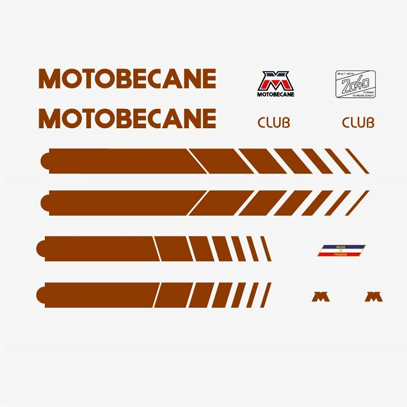 Motobecane Set 801-Bicycle Decals
