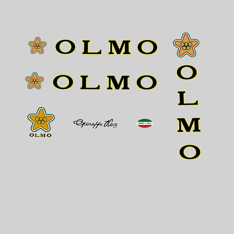 Olmo Set 100-Bicycle Decals