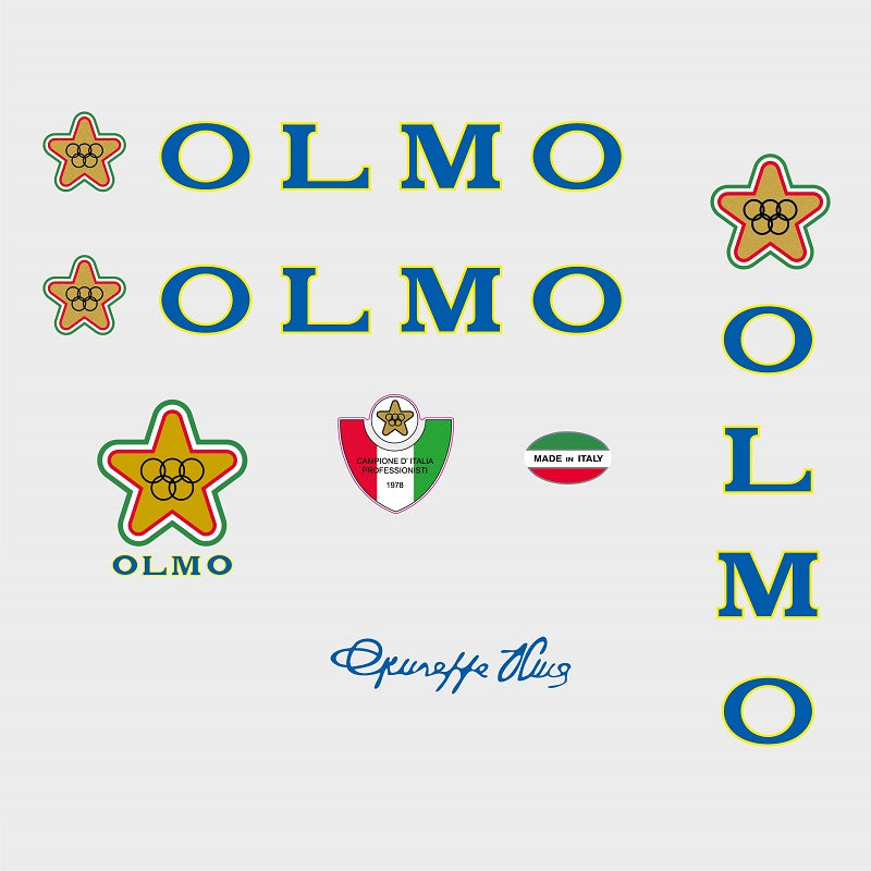 Olmo Set 112-Bicycle Decals