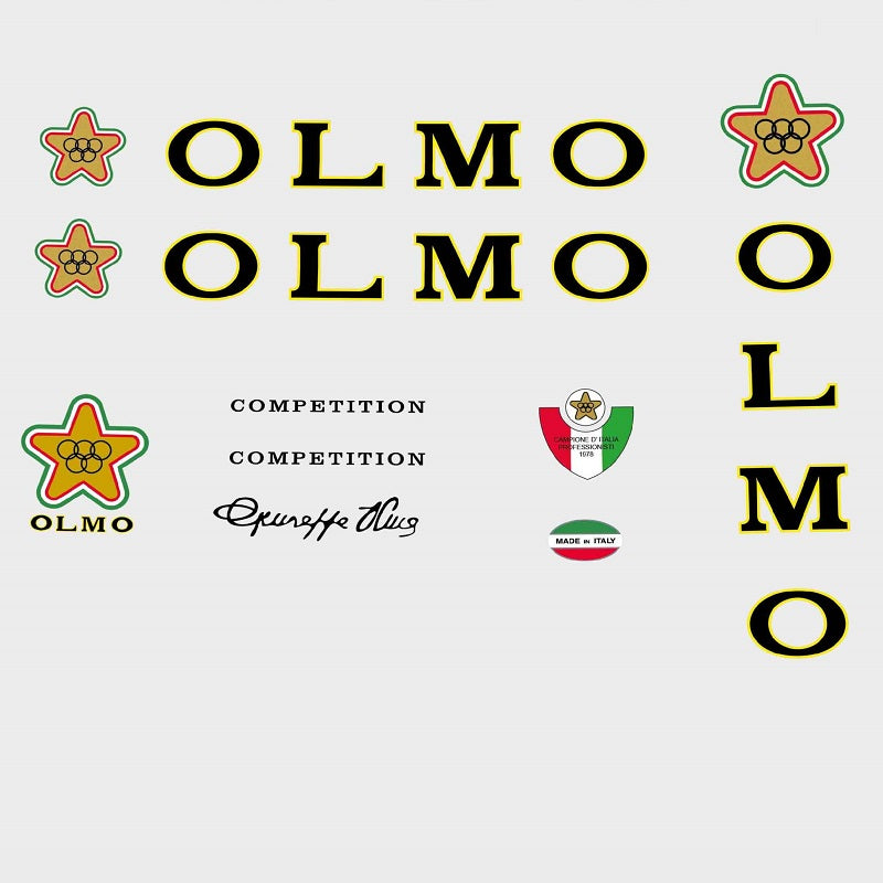 Olmo Set 800-Bicycle Decals