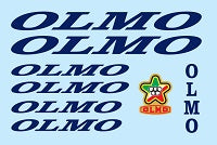 Olmo Bicycle Decals / Stickers