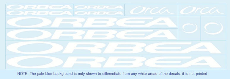 Orbea Set 2-Bicycle Decals