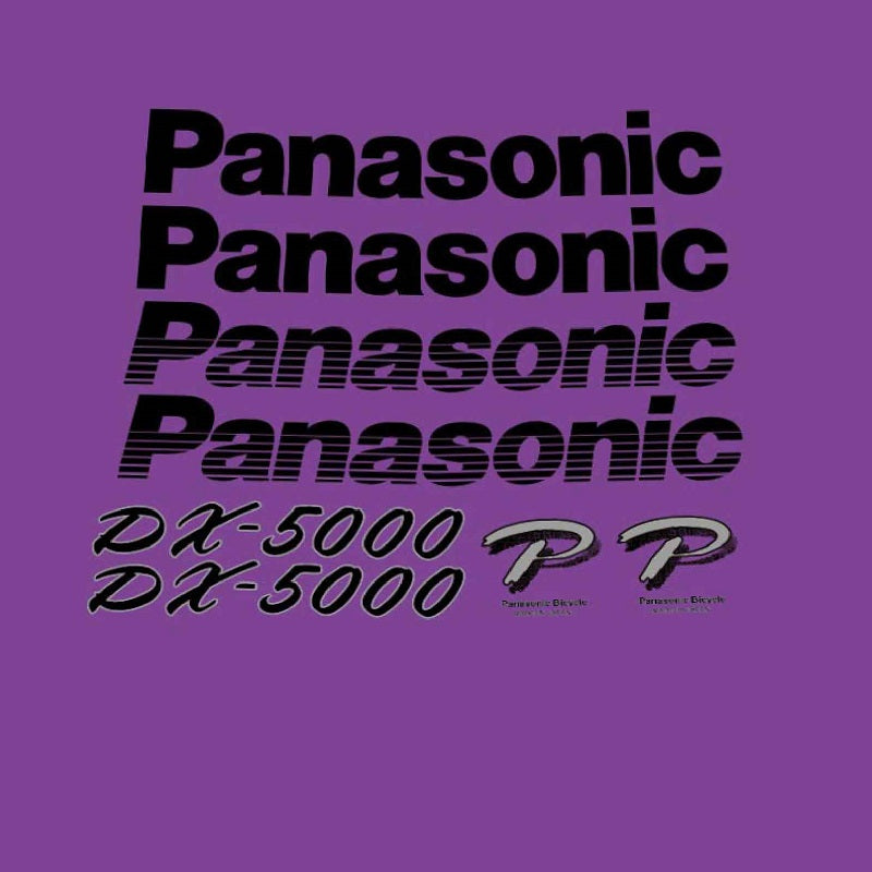 Panasonic Set 200-Bicycle Decals