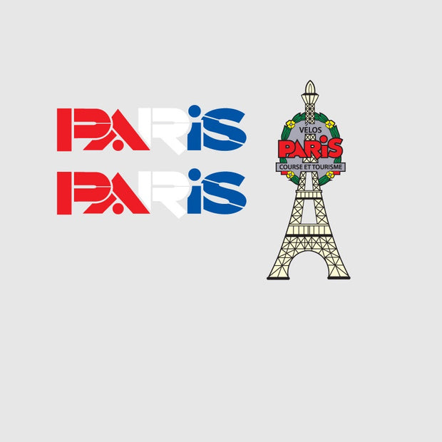 Paris SET 2-Bicycle Decals