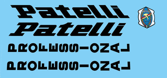 Patelli SET 3-Bicycle Decals