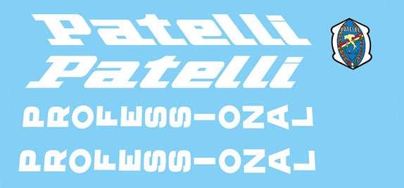 Patelli SET 4-Bicycle Decals