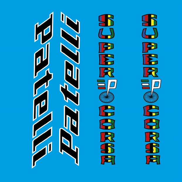 Patelli Set 802-Bicycle Decals