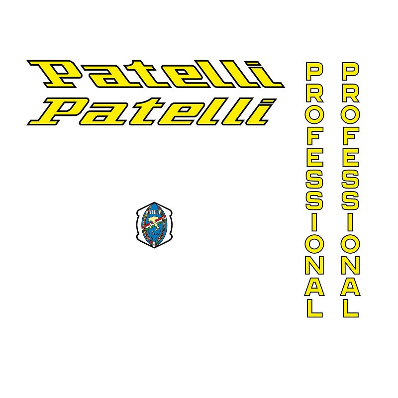 Patelli Set 852-Bicycle Decals