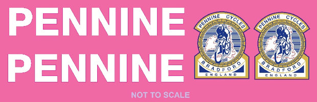 Pennine Set 1-Bicycle Decals