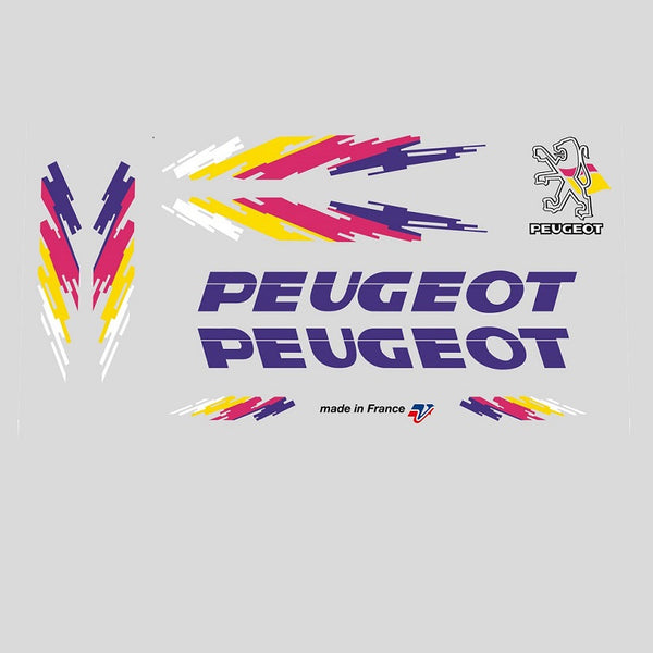 Peugeot Set 10-Bicycle Decals