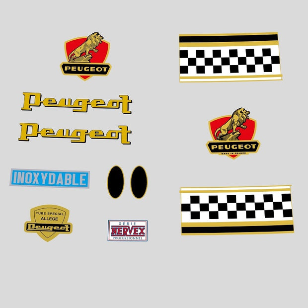 Peugeot 1960s Bicycle Decals Tommy Simpson