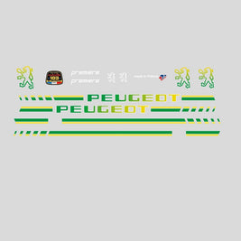 Peugeot Set 26 Premiere Bicycle Decals