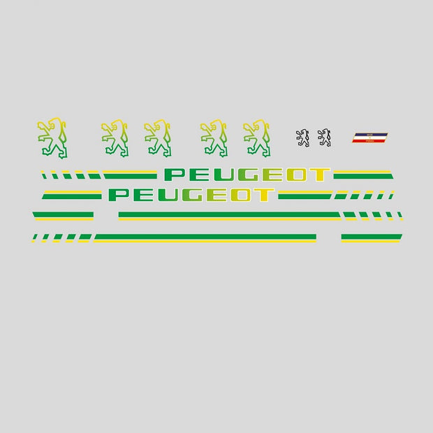Peugeot Set 29-Bicycle Decals