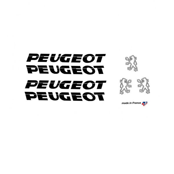 Peugeot Set 30-Bicycle Decals