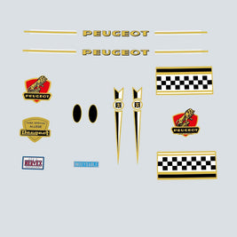 Peugeot Set 650-Bicycle Decals