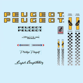 1980 Peugeot px10 py 10 bicycle decals