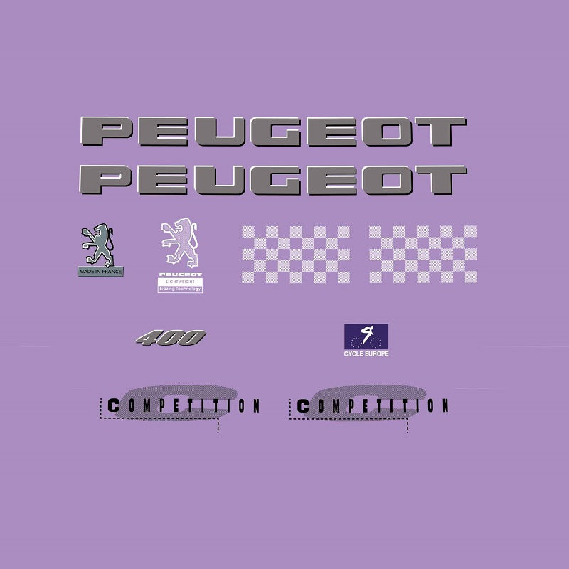 Peugeot Set 950-Bicycle Decals