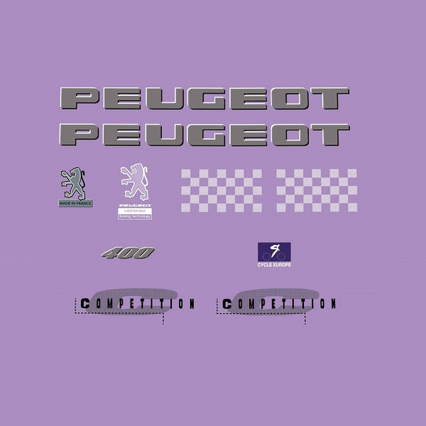 Peugeot Set 950-Bicycle Decals