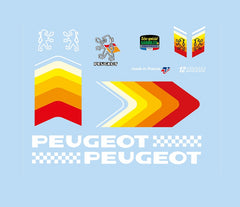 Peugeot Set 9-Bicycle Decals