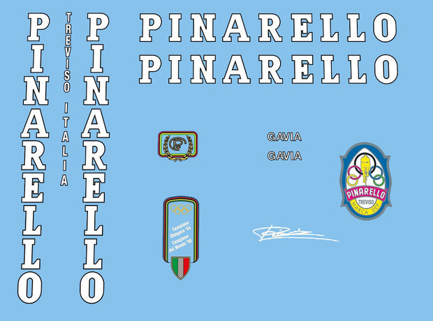 Pinarello SET 9-Bicycle Decals