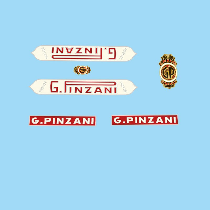 Pinzani 10-Bicycle Decals