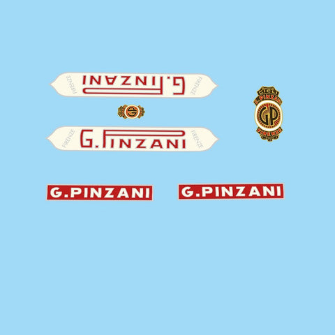 Pinzani Bicycle Decals / Stickers