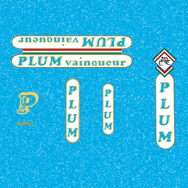 Plum Set 150-Bicycle Decals