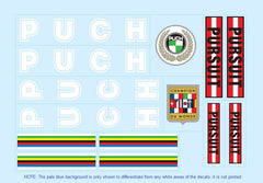 Puch SET 2-Bicycle Decals