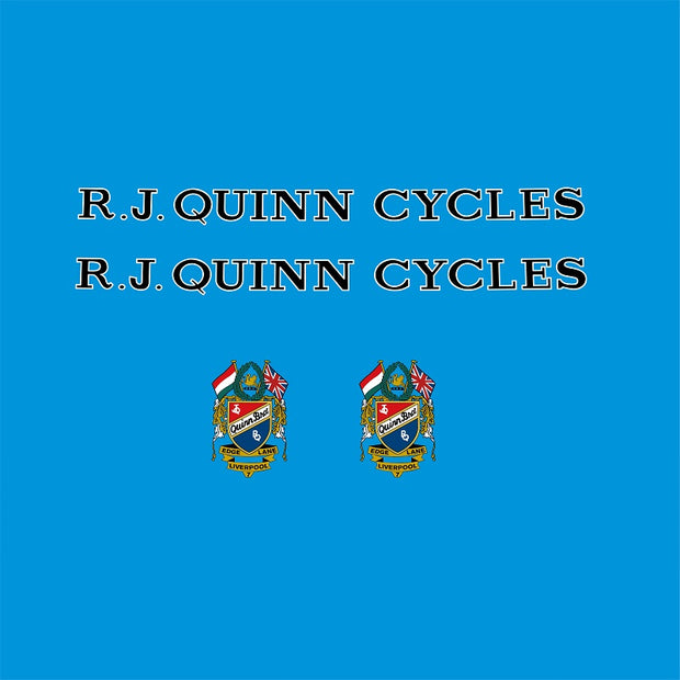 RJ Quinn Set 120-Bicycle Decals