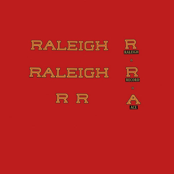 Raleigh Set 1010-Bicycle Decals